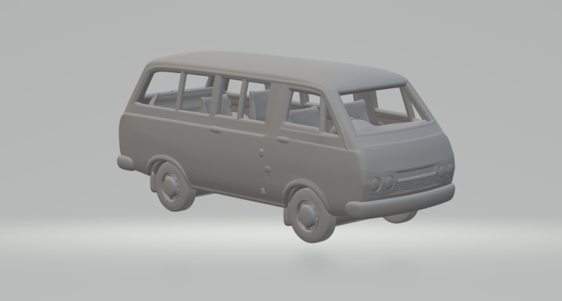 Toyota land cruiser canvas 3D Print Model .c4d .max .obj .3ds .fbx .stl .blend 