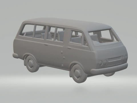 Toyota Land Cruiser Leinwand 3D Druckmodell
