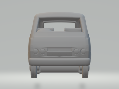 Toyota land cruiser canvas 3D Print Model
