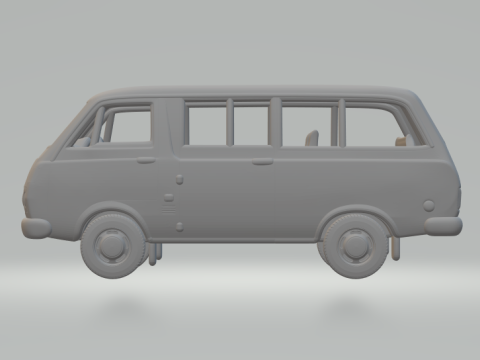 Toyota land cruiser canvas 3D Print Model