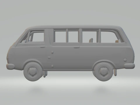 Toyota land cruiser canvas 3D Print Model