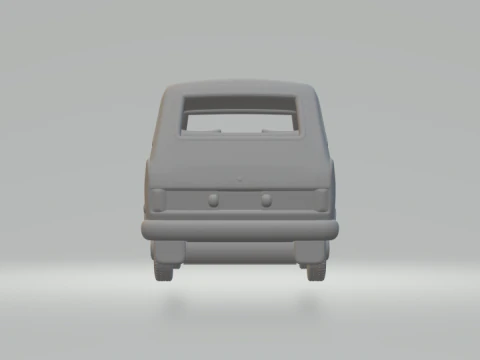 Toyota land cruiser canvas 3D Print Model
