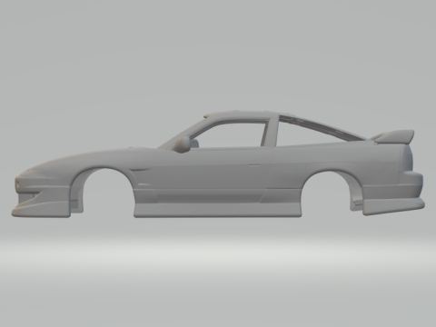 Nissan 240 sx 3D Print Model