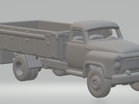 GAZ-53 -53 3D Print Model