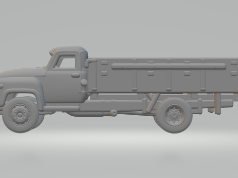 GAZ-53 -53 3D प्रिंट मॉडल