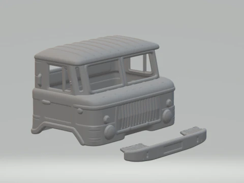 GAZ-66 66 3D Print Model