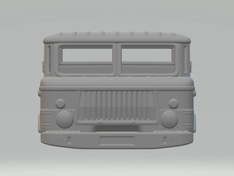 GAZ-66 66 3D Print Model