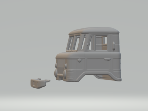 GAZ-66 66 Modello di stampa 3D