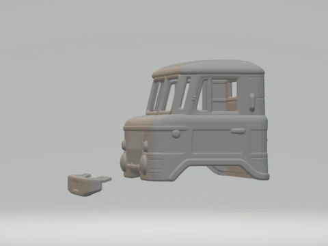 GAZ-66 66 3D Print Model