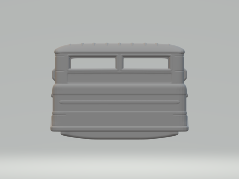 GAZ-66 66 Modello di stampa 3D