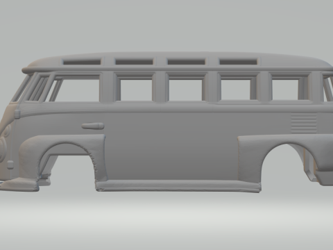 Vw bus custom 3D Print Model