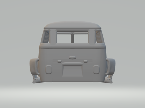 Vw bus custom 3D Print Model
