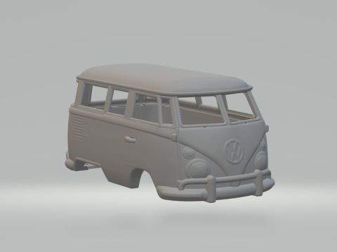 Vw bus kool kombi 3D Print Model