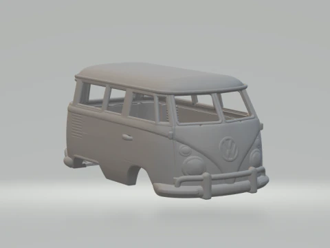 Vw bus kool kombi 3D Print Model