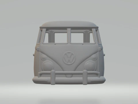Vw bus kool kombi 3D Print Model