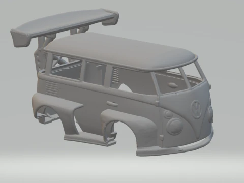 大众巴士 kool kombi Extreme 3D 打印模型