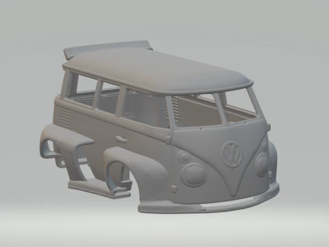 Vw bus kool kombi extreme v2 3D Print Model