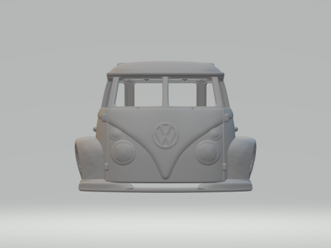 Vw bus kool kombi extreme v2 3D प्रिंट मॉडल