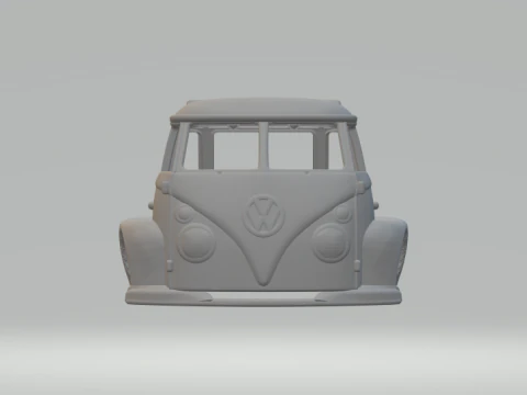 Vw bus kool kombi extreme v2 3D Print Model