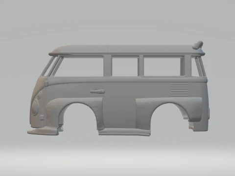 Vw bus kool kombi extreme v2 3D Print Model