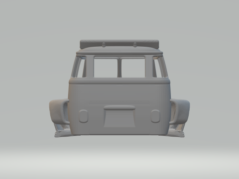 Vw bus kool kombi extreme v2 3D प्रिंट मॉडल