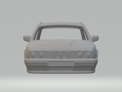 5 Series Touring E34 Modelo de Impressão 3D