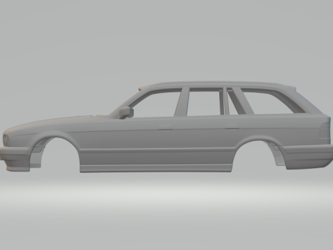 5 Series Touring E34 Modelo de Impressão 3D