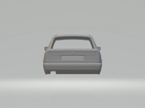 5 Series Touring E34 3D Print Model