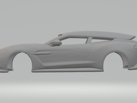 Aston martin vanquish zagato shooting brake Modèles 3D en vedette