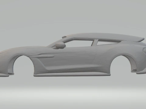 Aston martin vanquish zagato shooting brake 3D Print Model