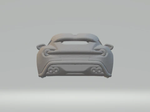 Aston martin vanquish zagato shooting brake 3D Print Model