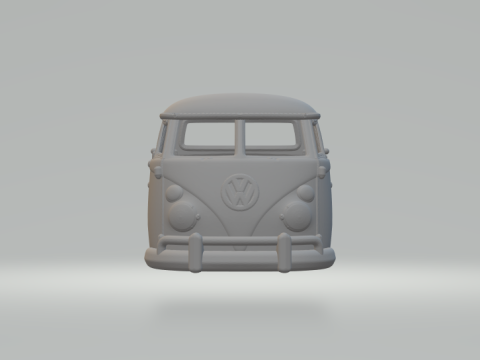Volkswagen t1 pick up 3D 打印模型