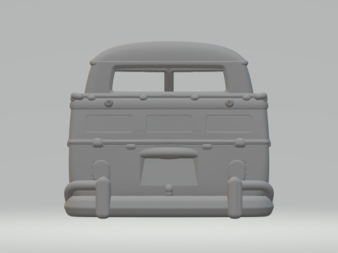 Volkswagen t1 pick up 3D 打印模型