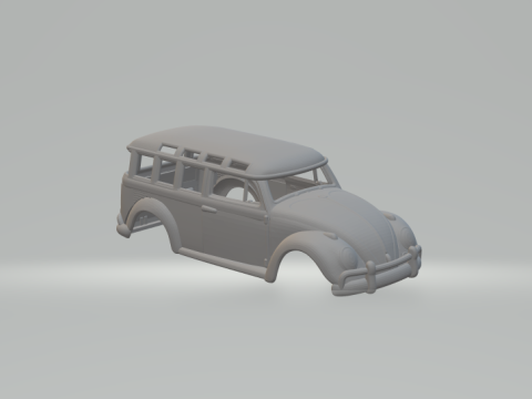 Vw beetle wagon 3D Принт Модель