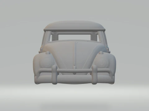 Vw beetle wagon 3D Print Model