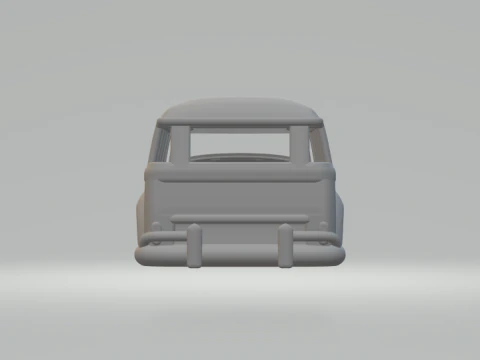 Vw beetle wagon 3D Print Model