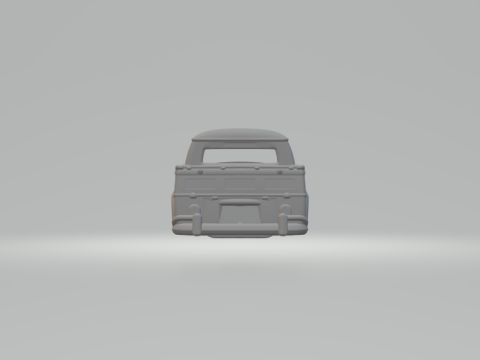 Vw beetle pickup 3D 프린트 모델