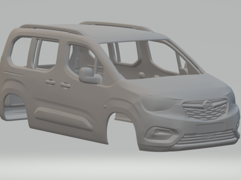 Opel combo Modelo de impresión 3D