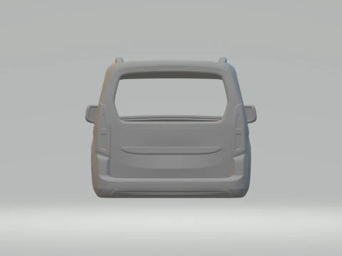 Opel combo 3D Print Model