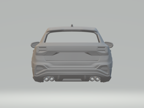 Opel combo 3Dプリントモデル