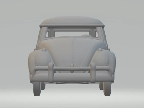 Vw beetle wagon kit 3D Print Model