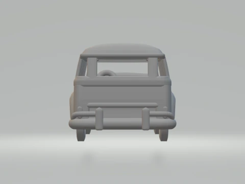 Vw beetle wagon kit 3D Print Model
