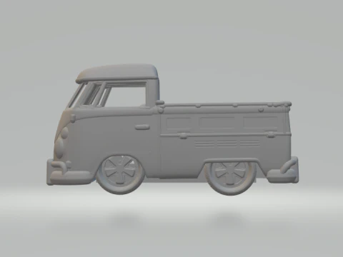 Vw t2 pick up 3D Print Model