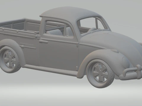 Vw жук пікап 3D Принт Модель