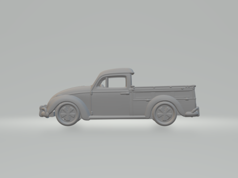 Vw beetle pick up 3D Print Model