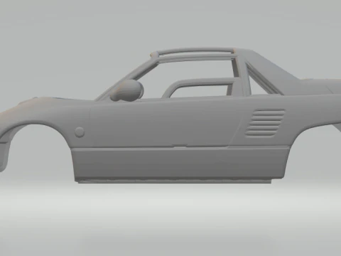 Autozam az-1 3D Print Model