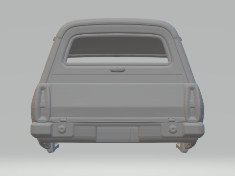 Holden Sandman 3D-printmodel