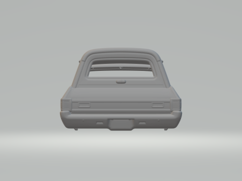 Chevrolet el camino custom 3D Print Model