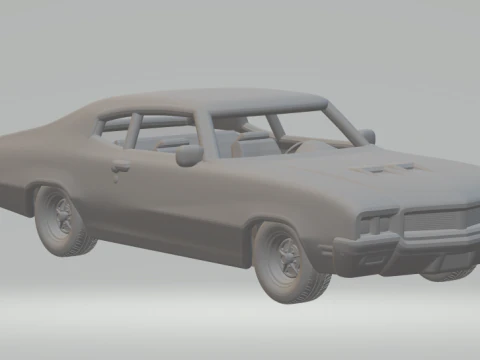 Buick gs hardtop kit 3D Print Model