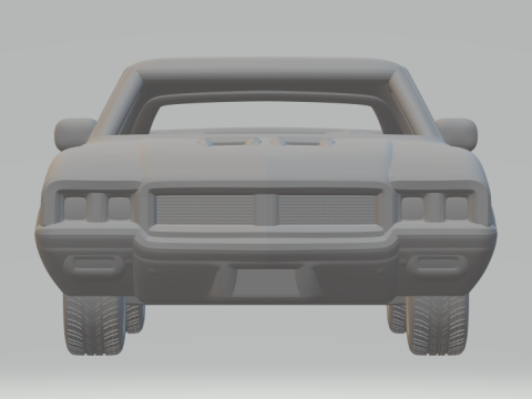 Buick gs hardtop kit 3D प्रिंट मॉडल